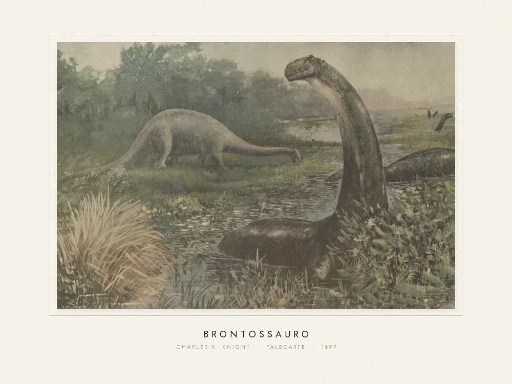 Quadro Brontossauro