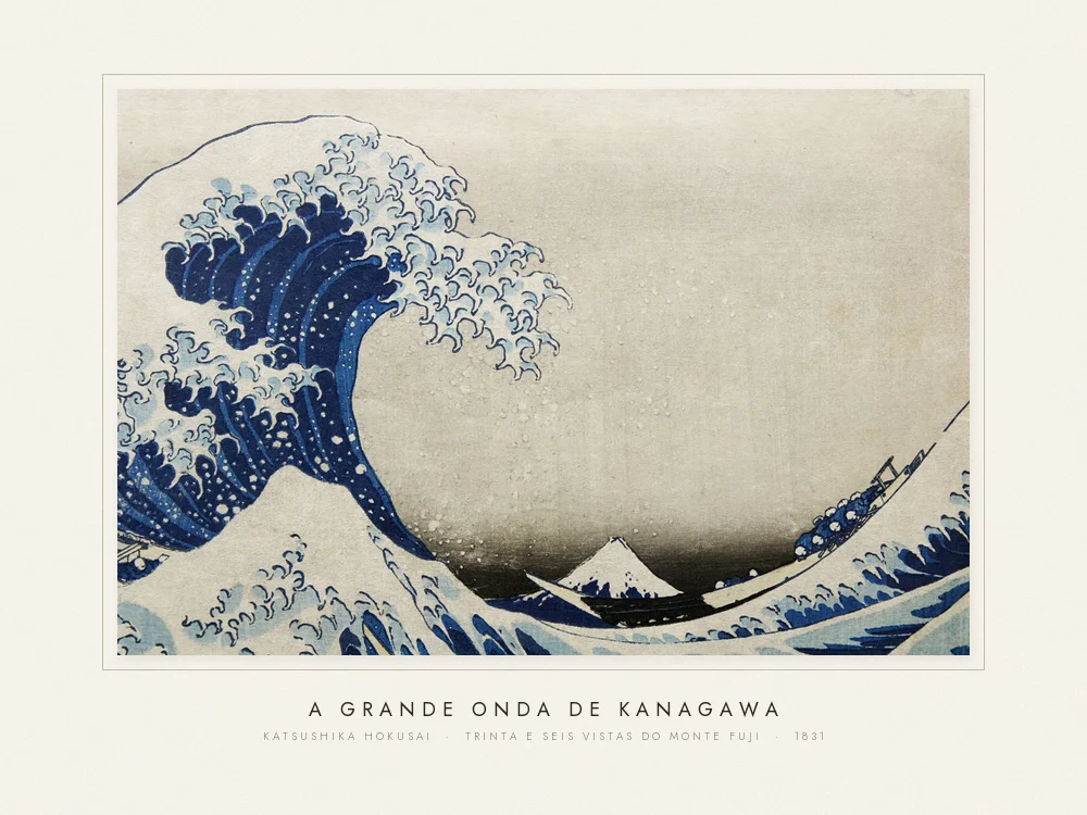 Quadro A grande onda de Kanagawa