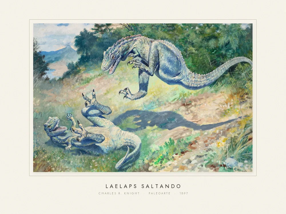 Quadro Laelaps saltando