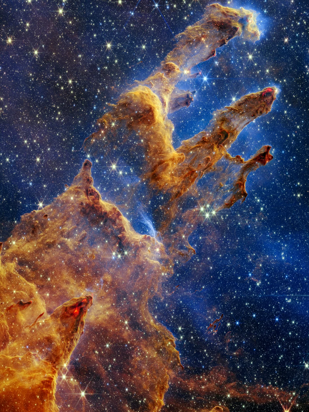 Imagens de telescópio no estilo Foto inteira.