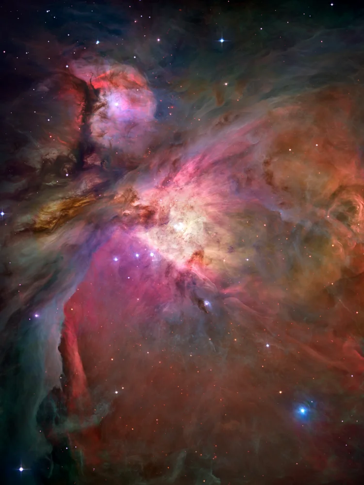 Quadro Nebulosa de Órion, Telescópio Hubble · NASA