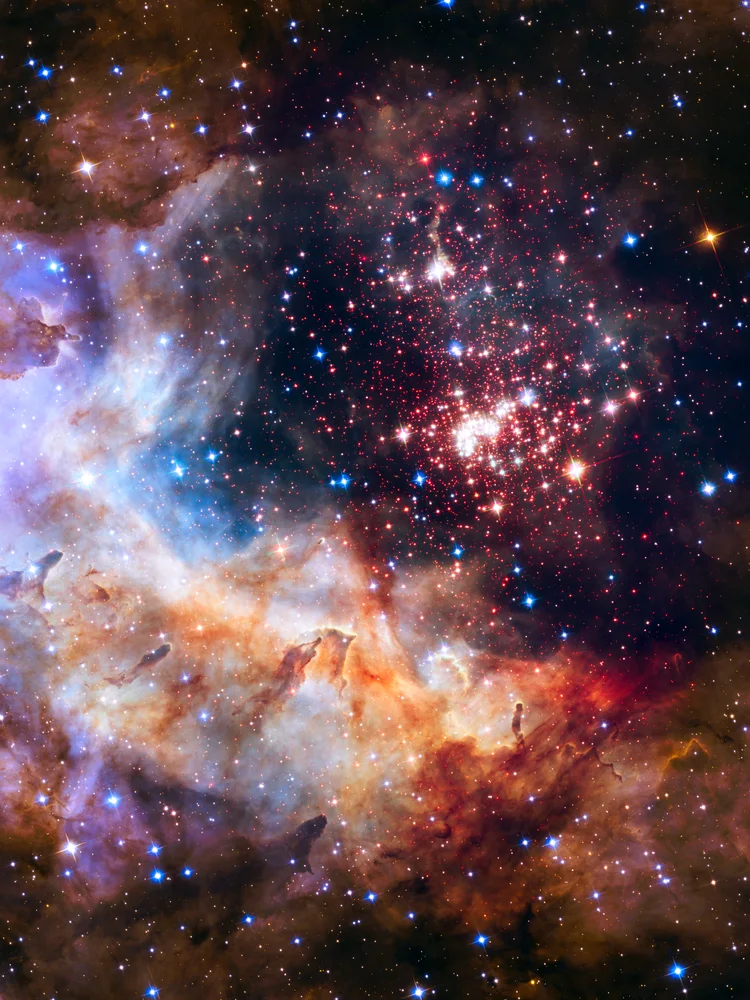 Quadro Westerlund 2, Telescópio Hubble · NASA